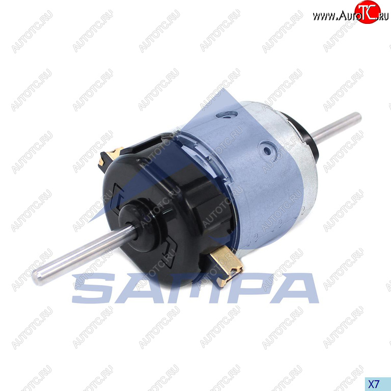 3 699 р. Мотор отопителя MAN MERCEDES VOLVO без крыльчатки SAMPA SAMPA 210.205  с доставкой в г. Керчь