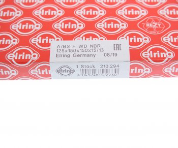 1 089 р. Сальник MERCEDES ступицы (125x150x15/13) ELRING ELRING 210.294 ELRING 210.294  с доставкой в г. Керчь. Увеличить фотографию 4