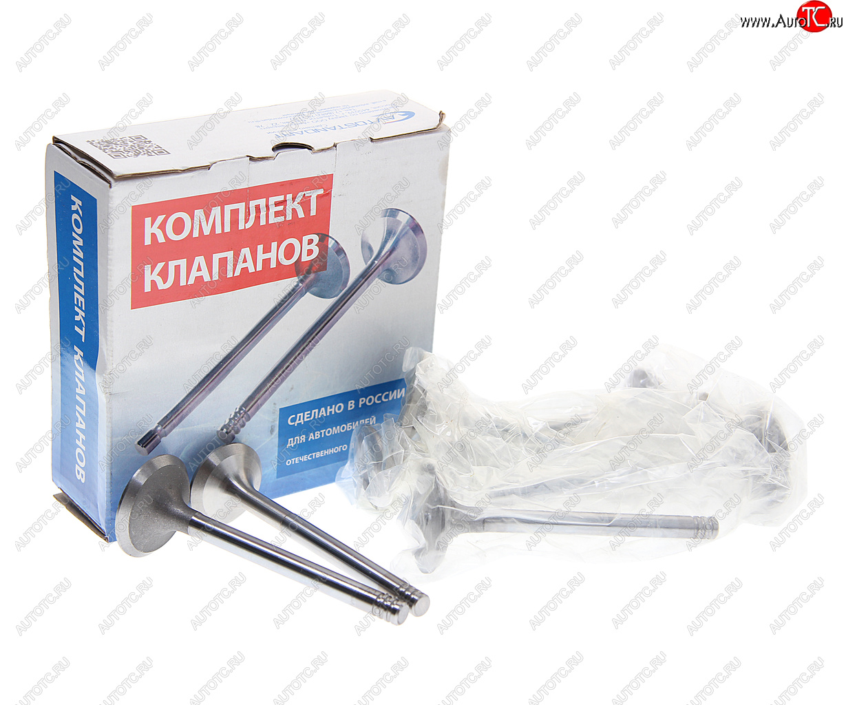2 499 р. Клапан впусквыпуск ВАЗ-21083 комплект 8шт. AVTOSTANDART AVTOSTANDART 21080-1007010-99  с доставкой в г. Керчь