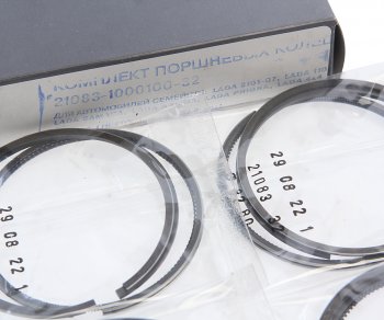 2 559 р. Кольца поршневые ВАЗ-21083,21213 d=82.8 АвтоВАЗ LADA 21083-1000100-32  с доставкой в г. Керчь. Увеличить фотографию 2