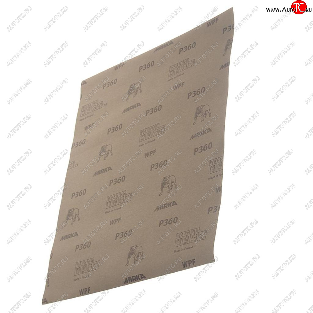67 р. Бумага наждачная водостойкая P-360 (230х280) MIRKA MIRKA 21101050360 MIRKA 21101050360  с доставкой в г. Керчь
