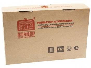 2 799 р. Радиатор отопителя ГАЗ-3221,2217,2705 салона (длинный) алюминиевый ПОАР ПОАР 2112.077  с доставкой в г. Керчь. Увеличить фотографию 4