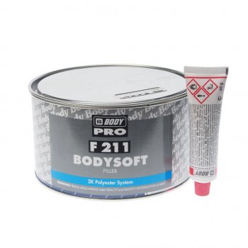 1 399 р. Шпатлевка полиэфирная SOFT 211 1.8кг BODY BODY 2112300012  с доставкой в г. Керчь. Увеличить фотографию 1