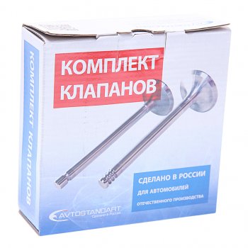 6 299 р. Клапан впусквыпуск ЛАДА Vesta,X-Ray (дв.1.8 16 кл.) комплект (16шт.) AVTOSTANDART AVTOSTANDART 21177-1007010-99  с доставкой в г. Керчь. Увеличить фотографию 2