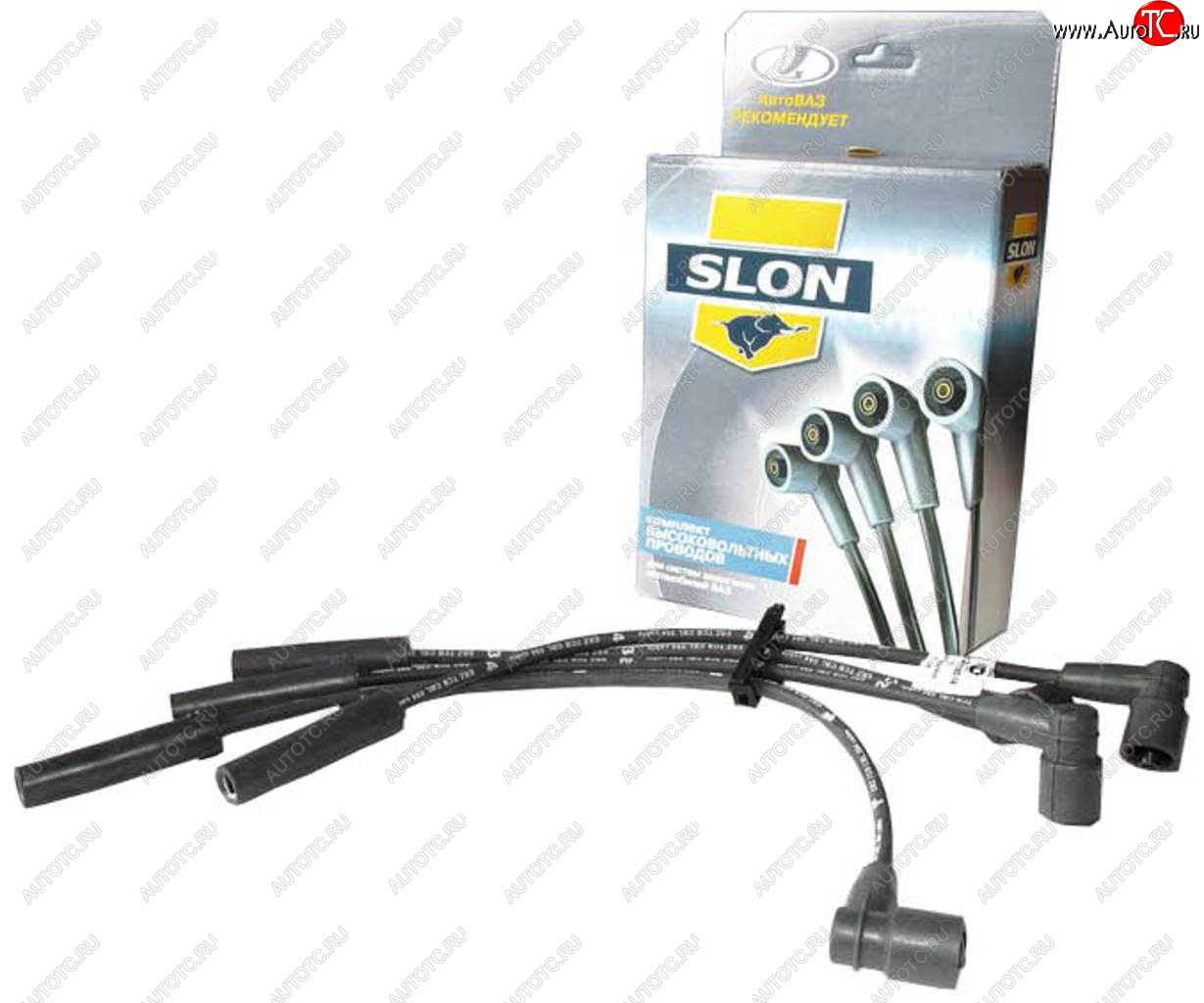 1 369 р. Провод высоковольтный ВАЗ-2123 комплект силикон SLON SLON 2123-3707080-10  с доставкой в г. Керчь