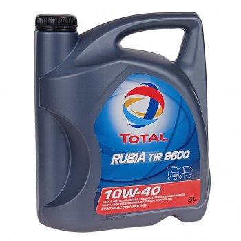 4 899 р. Масло дизельное RUBIA TIR 8600 10W40 псинт.5л TOTAL TOTAL 213670  с доставкой в г. Керчь. Увеличить фотографию 1