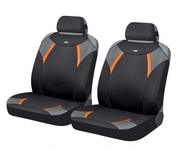 769 р. Накидка на сиденье полиэстер черная (4 предм.) (2шт.) Viper Glossy Front CARFASHION CARFASHION 21369  с доставкой в г. Керчь. Увеличить фотографию 1