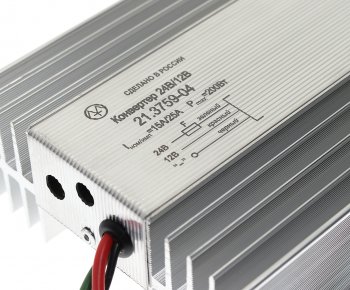 3 399 р. Преобразователь напряжения (инвертор) 24-12V 25А 200Вт ЭНЕРГОМАШ ЭНЕРГОМАШ 21.3759-04 (25а) ЭНЕРГОМАШ 21.3759-04 (25а)  с доставкой в г. Керчь. Увеличить фотографию 4