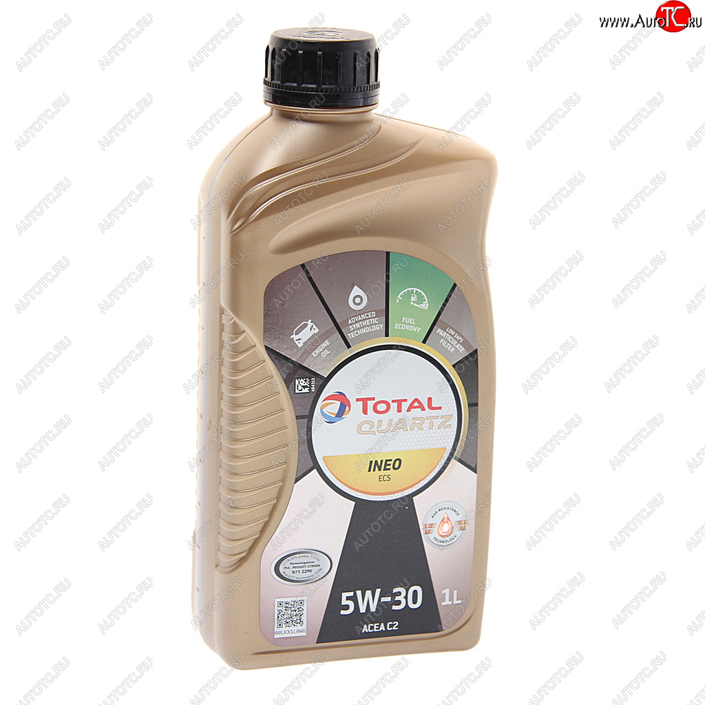 1 499 р. Масло моторное QUARTZ INEO ECS 5W30 синт.1л TOTAL TOTAL 213768  с доставкой в г. Керчь