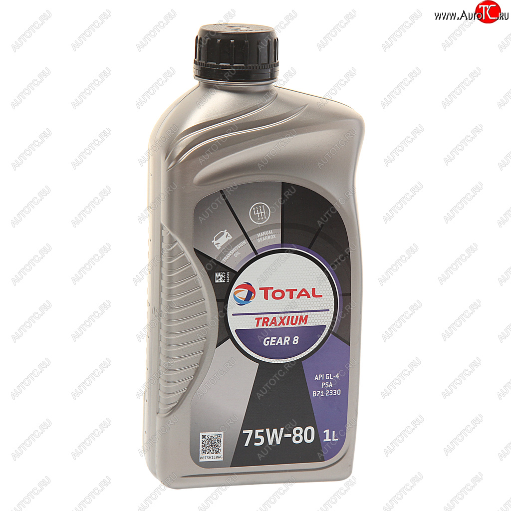 1 369 р. Масло трансмиссионное TRAXIUM Gear 8 75W80 GL-4 1л TOTAL TOTAL 214082  с доставкой в г. Керчь