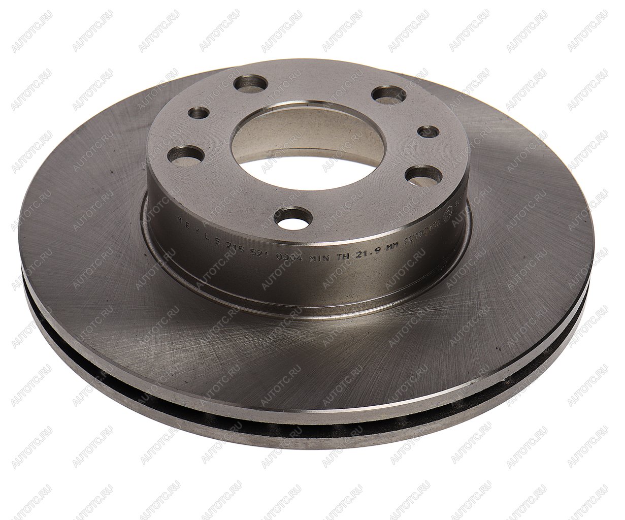 6 299 р. Диск тормозной PEUGEOT Boxer (94-02) CITROEN Jumper (94-02) передний (1шт.) MEYLE MEYLE 2155210004  с доставкой в г. Керчь