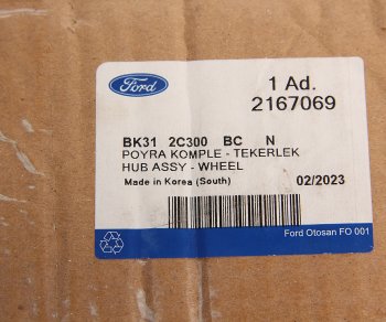 14 549 р. Ступица FORD Transit (13-) передняя OE FORD 2167069  с доставкой в г. Керчь. Увеличить фотографию 5