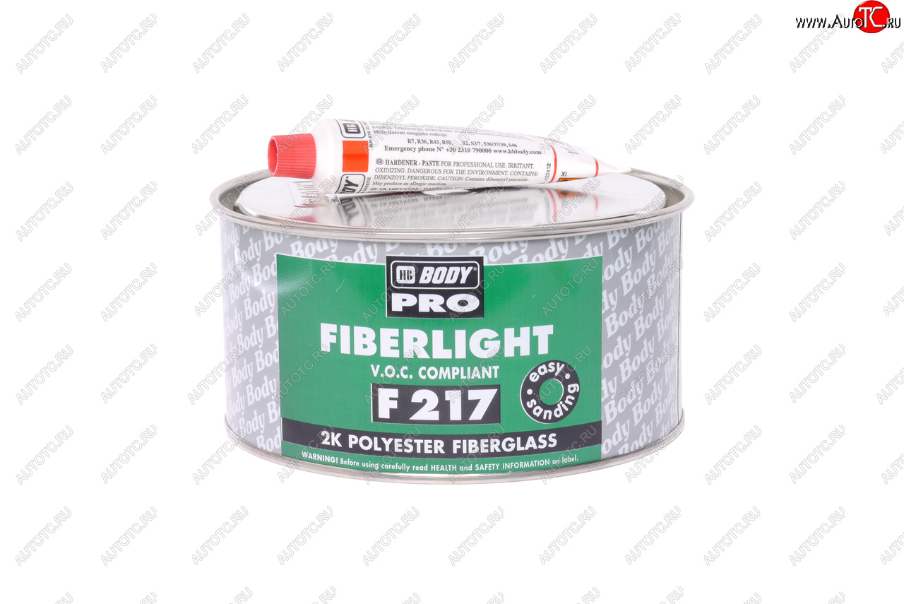 1 469 р. Шпатлевка со стекловолокном PRO F217 1л BODY BODY 2170500001 BODY 2170500001  с доставкой в г. Керчь
