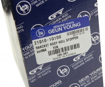 1 599 р. Опора двигателя передняя АКПП GEUN YOUNG Hyundai Accent 3 MC седан (2005-2011)  с доставкой в г. Керчь. Увеличить фотографию 4