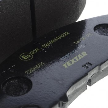 3 899 р. Колодки тормозные передние (4шт.) TEXTAR Nissan Qashqai 2 J11 дорестайлинг (2013-2019)  с доставкой в г. Керчь. Увеличить фотографию 2