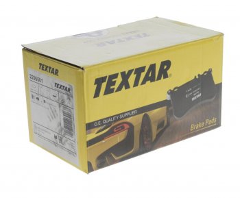 3 899 р. Колодки тормозные передние (4шт.) TEXTAR Nissan Qashqai 2 J11 дорестайлинг (2013-2019)  с доставкой в г. Керчь. Увеличить фотографию 3