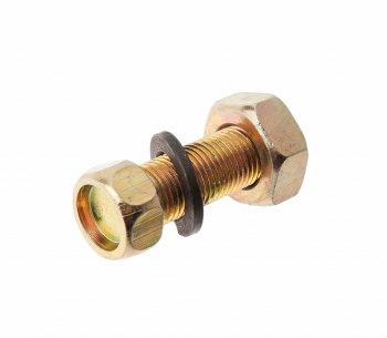 75 р. Болт М10х1.0х25 ГАЗ-3110,3302,2217,УАЗ карданный с гайкой (4шт.) в сборе (ОАО ГАЗ) ГАЗ 2217-2200800  с доставкой в г. Керчь. Увеличить фотографию 1