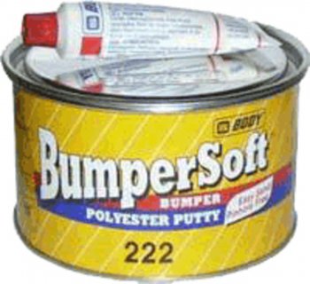 1 269 р. Шпатлевка по пластику BUMPERSOFT 222 черная 1кг BODY BODY 2220200001  с доставкой в г. Керчь. Увеличить фотографию 1
