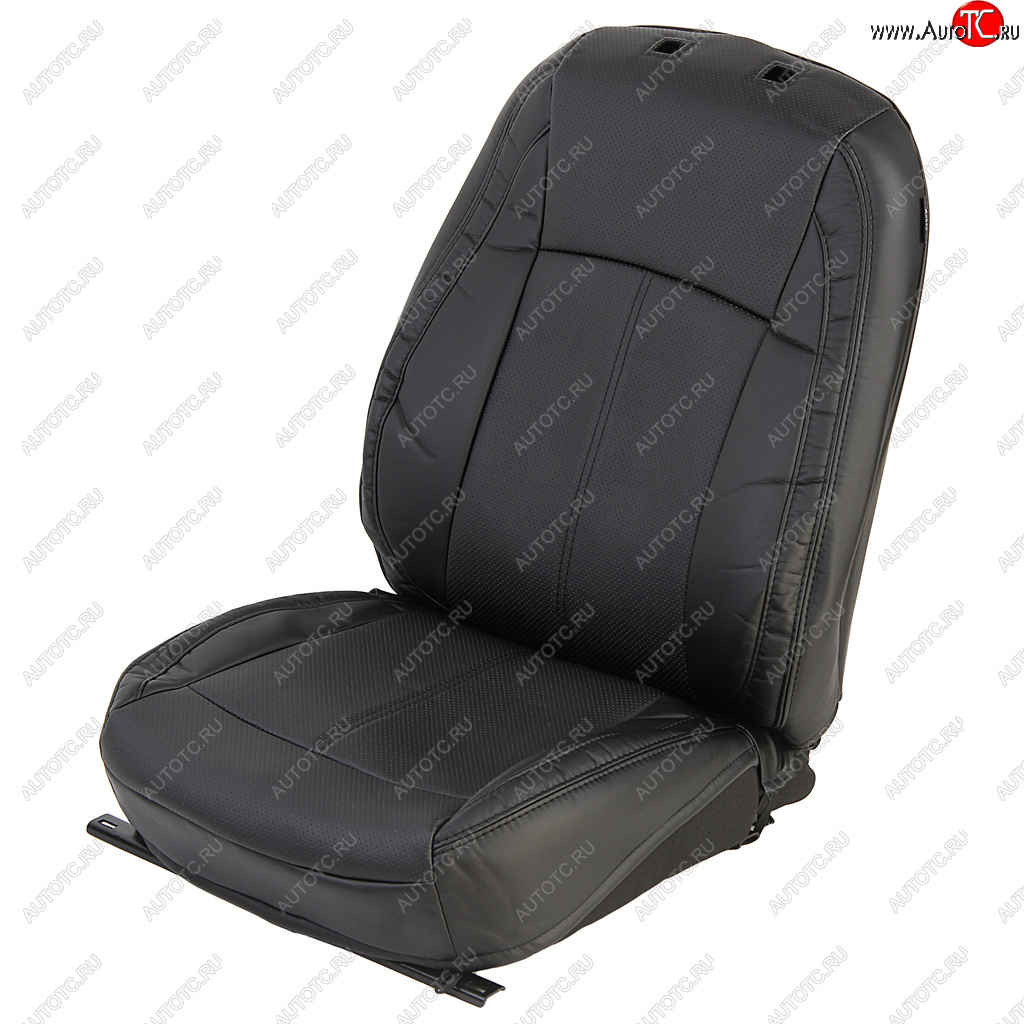 6 999 р. Авточехлы HYUNDAI Solaris KIA Rio седан (17-) экокожа черные CARFASHION CARFASHION 222118060606  с доставкой в г. Керчь