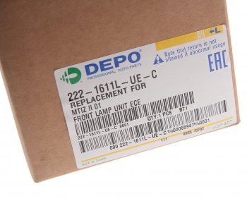 679 р. Повторитель поворота CHEVROLET Spark (98-) левый DEPO DEPO 222-1611l-ue-c  с доставкой в г. Керчь. Увеличить фотографию 4