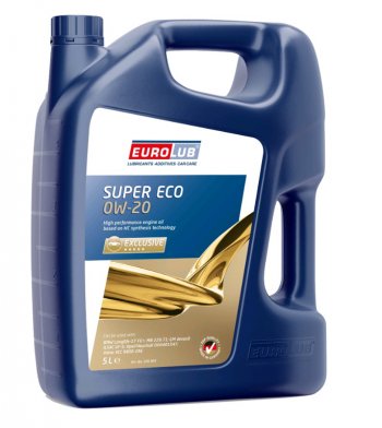 10 249 р. Масло моторное SUPER ECO SP 0W20 синт.5л EUROLUB EUROLUB 226005  с доставкой в г. Керчь. Увеличить фотографию 1