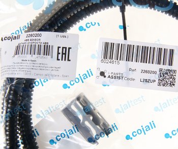 2 699 р. Датчик АБС SCANIA колеса переднего L=1425 COJALI COJALI 2260200  с доставкой в г. Керчь. Увеличить фотографию 2