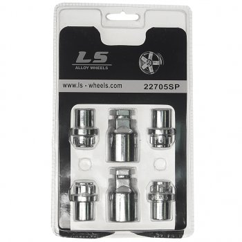 1 059 р. Гайка колеса М12х1.5х34 секретки пресс-шайба закрытая 2 ключа LS WHEELS LS WHEELS 22705sp  с доставкой в г. Керчь. Увеличить фотографию 1