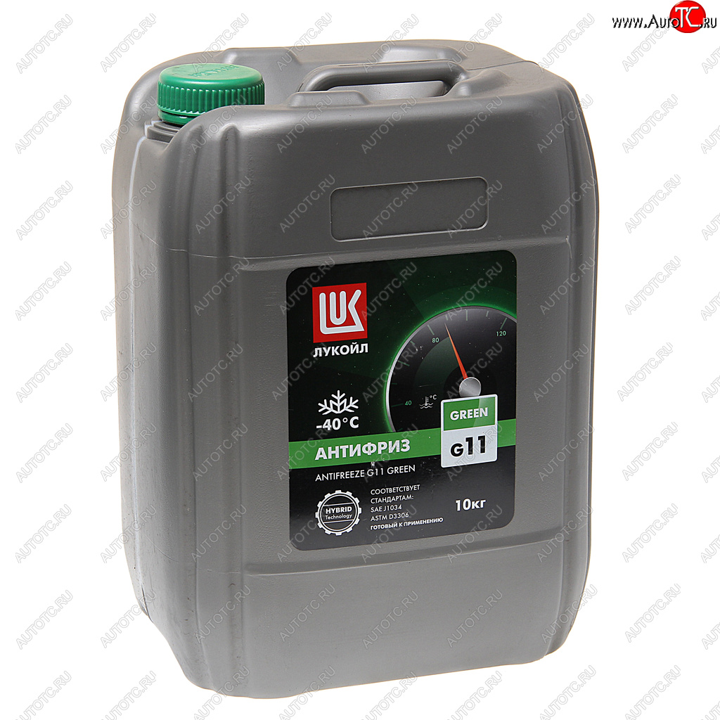 2 299 р. Антифриз зеленый -40C 10кг G11 Green ЛУКОЙЛ LUKOIL 227384  с доставкой в г. Керчь