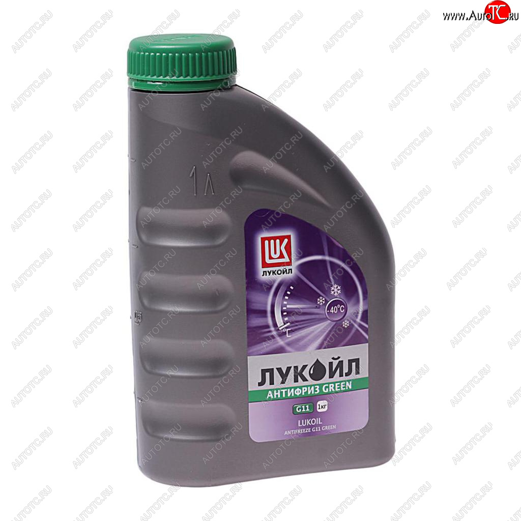 257 р. Антифриз зеленый -40C 1кг G11 Green ЛУКОЙЛ LUKOIL 227387  с доставкой в г. Керчь