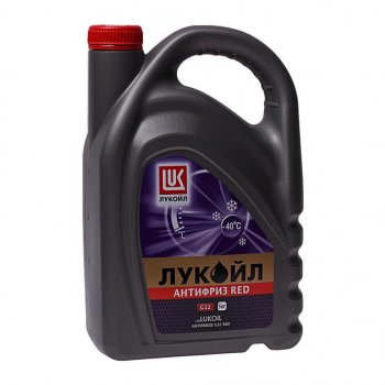 1 349 р. Антифриз красный -40C 5кг G12 Red ЛУКОЙЛ LUKOIL 227391  с доставкой в г. Керчь. Увеличить фотографию 1