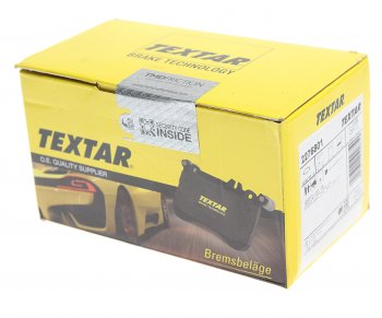 5 749 р. Колодки тормозные передние (4шт.) TEXTAR Toyota Camry XV10 купе (1991-1996)  с доставкой в г. Керчь. Увеличить фотографию 3