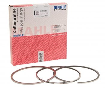 3 679 р. Кольца поршневые MAN (D2866) d=128.00 (на 1 поршень) MAHLE MAHLE 22904n0  с доставкой в г. Керчь. Увеличить фотографию 1
