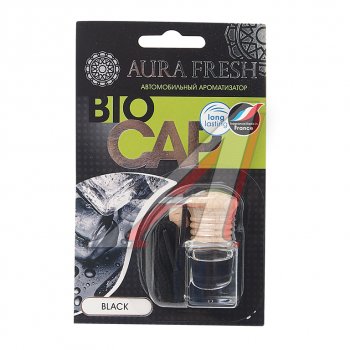 215 р. Ароматизатор подвесной жидкостный (black) 6мл Bio Cap AURA FRESH AURA FRESH 23002  с доставкой в г. Керчь. Увеличить фотографию 1