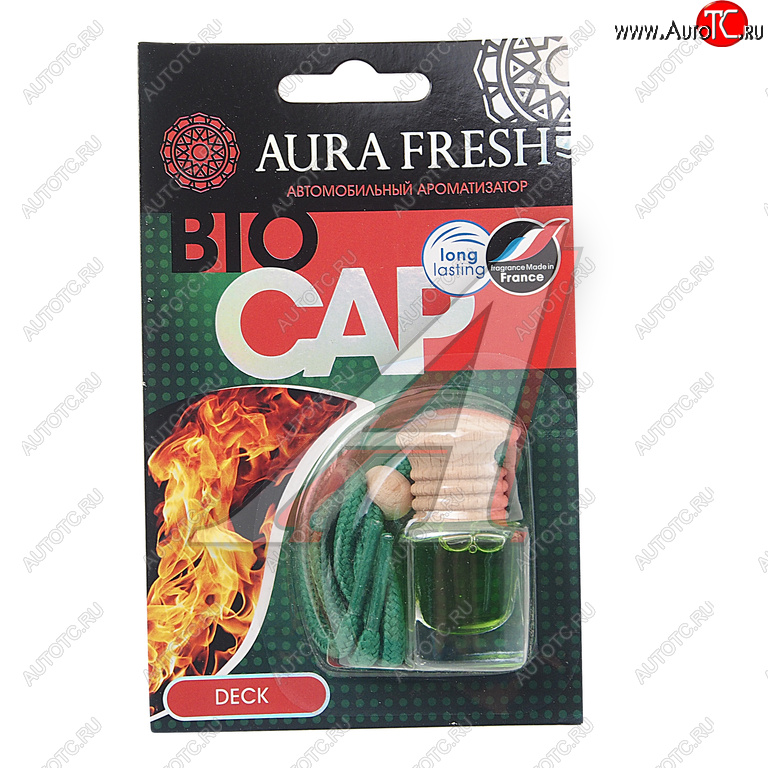 215 р. Ароматизатор подвесной жидкостный (deck) 6мл Bio Cap AURA FRESH AURA FRESH 23007  с доставкой в г. Керчь