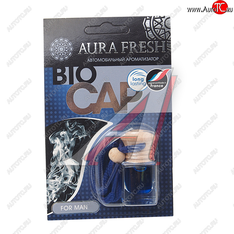 215 р. Ароматизатор подвесной жидкостный (for man) 6мл Bio Cap AURA FRESH AURA FRESH 23009  с доставкой в г. Керчь