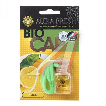 Ароматизатор подвесной жидкостный (lemon) 6мл Bio Cap AURA FRESH AURA FRESH 23010