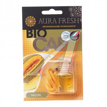215 р. Ароматизатор подвесной жидкостный (melon) 6мл Bio Cap AURA FRESH AURA FRESH 23011  с доставкой в г. Керчь. Увеличить фотографию 1