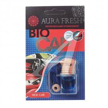 Ароматизатор подвесной жидкостный (new car) 6мл Bio Cap AURA FRESH AURA FRESH 23012
