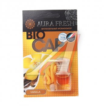 Ароматизатор подвесной жидкостный (vanilla) 6мл Bio Cap AURA FRESH AURA FRESH 23015