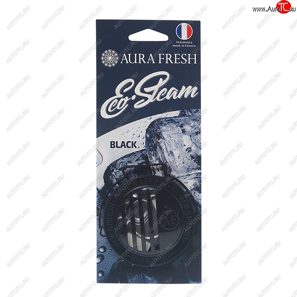 297 р. Ароматизатор на панель приборов древесное волокно (black) 40г Eco Steam AURA FRESH AURA FRESH 23029  с доставкой в г. Керчь