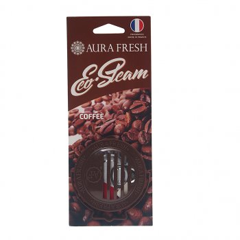 Ароматизатор на панель приборов древесное волокно (coffee) 40г Eco Steam AURA FRESH AURA FRESH 23033