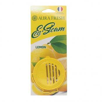 297 р. Ароматизатор на панель приборов древесное волокно (lemon) 40г Eco Steam AURA FRESH AURA FRESH 23037  с доставкой в г. Керчь. Увеличить фотографию 1