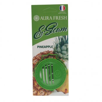 297 р. Ароматизатор на панель приборов древесное волокно (pineapple) 40г Eco Steam AURA FRESH AURA FRESH 23040  с доставкой в г. Керчь. Увеличить фотографию 1
