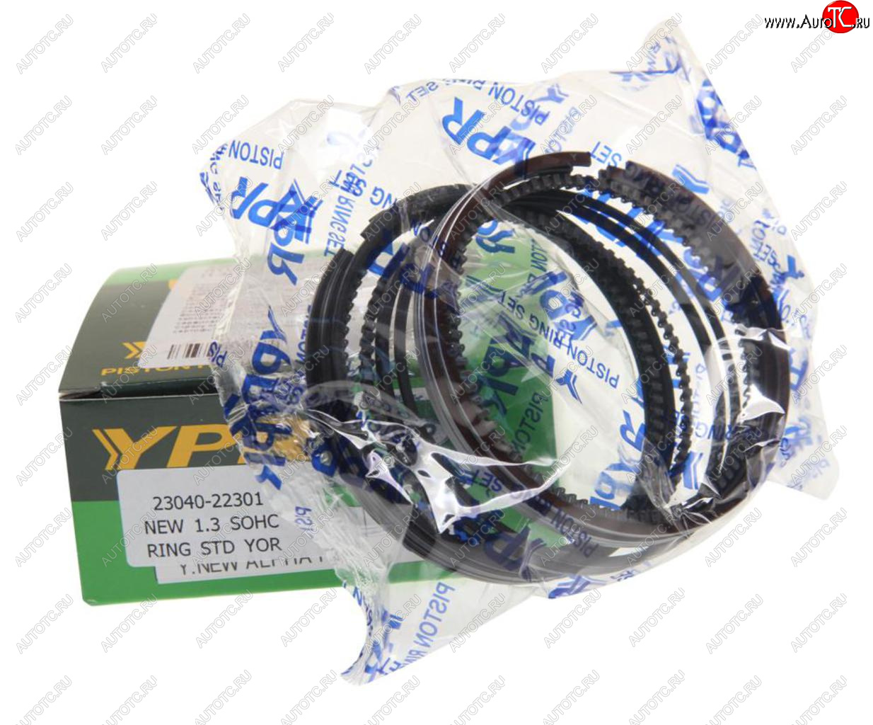 2 699 р. Кольца поршневые HYUNDAI Accent (03-),Getz (03-) (1.3) (SOHC) d+0.00 комплект YPR YPR 23040-22301  с доставкой в г. Керчь