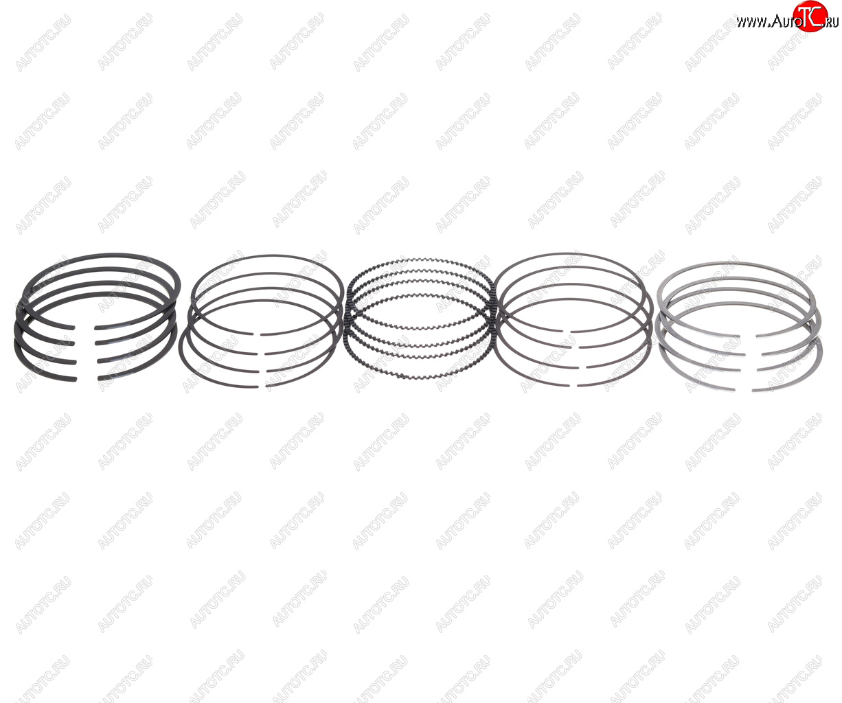 2 089 р. Кольца поршневые HYUNDAI Accent (02-),Getz (05-) KIA Rio (05-) (1.41.5) (DOHC) d+0.00 комплект KPR KPR 23040-26002  с доставкой в г. Керчь