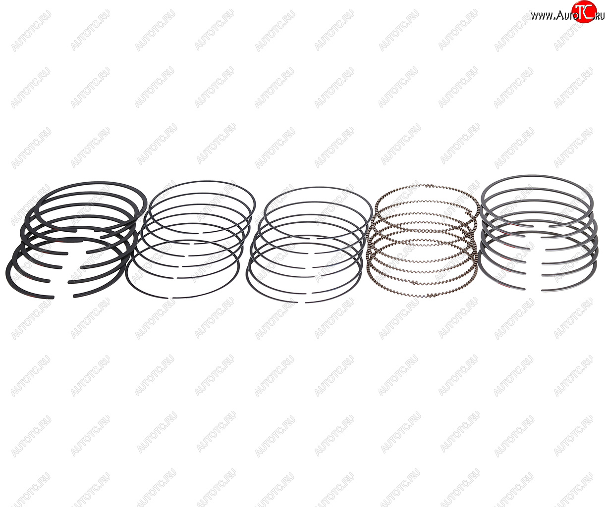 2 869 р. Кольца поршневые HYUNDAI Sonata 5,Tucson (04-),Santa Fe (00-) (2.7) d+0.25 комплект KPR KPR 23040-37941  с доставкой в г. Керчь