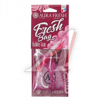 187 р. Ароматизатор подвесной гранулы (bubble gum) 20г Fresh Bag AURA FRESH AURA FRESH 23045  с доставкой в г. Керчь. Увеличить фотографию 1