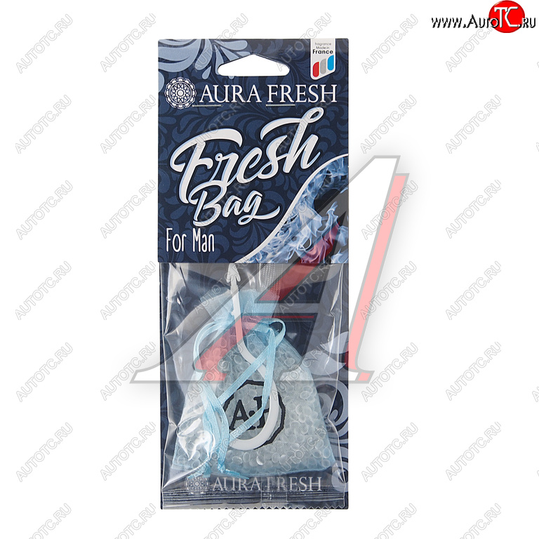 187 р. Ароматизатор подвесной гранулы (for man) 20г Fresh Bag AURA FRESH AURA FRESH 23047  с доставкой в г. Керчь