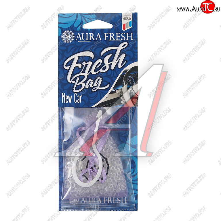 187 р. Ароматизатор подвесной гранулы (new car) 20г Fresh Bag AURA FRESH AURA FRESH 23049  с доставкой в г. Керчь