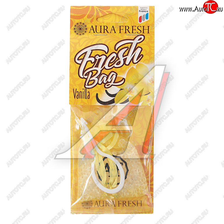 187 р. Ароматизатор подвесной гранулы (vanilla) 20г Fresh Bag AURA FRESH AURA FRESH 23051  с доставкой в г. Керчь
